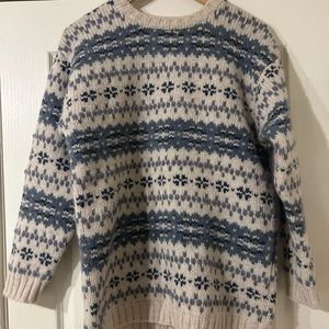 Vintage American Eagle Oversized Wool Sweater